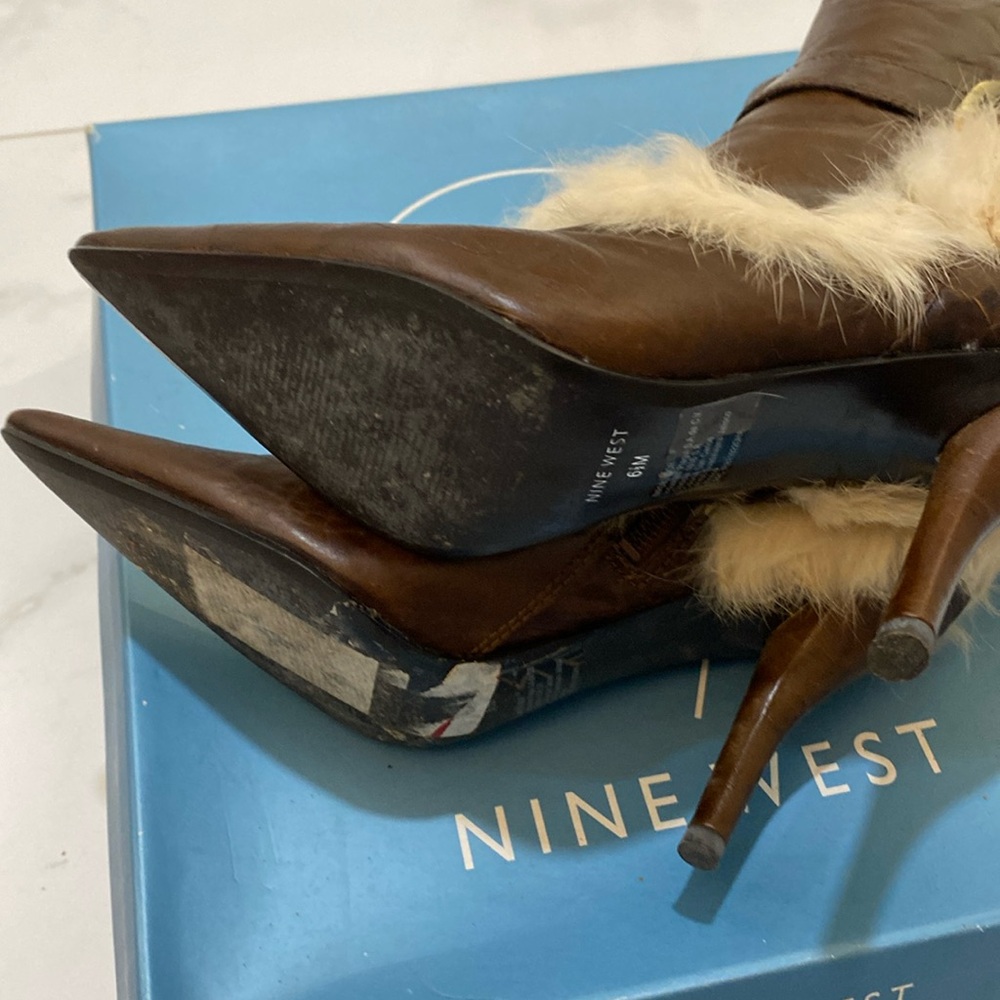 Nine West Boots Sz 6.5 - Picture 3 of 11